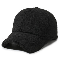 Gorra de Béisbol Personalizada con Logotipo, de Piel Sintética, Estilo Vintage, Color Puro, para Unisex, para Exteriores, Cálida, Informal, Ajustable