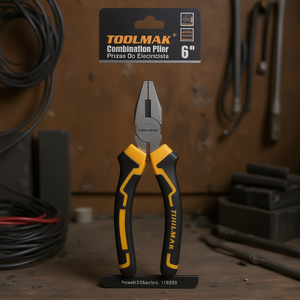 Alicates Combinados Toolmak de 6 Pulgadas para Electricistas - Product Image 3