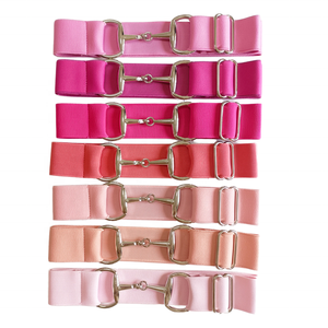 निः शुल्क एनग्रेव लोगो ठोस 1.5 इंच 3.8 सेमी चौड़ा राइडिंग घुड़सवार उत्पाद लोचदार स्नाफल बकल के साथ - Product Image 2