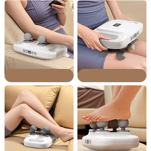 <span class=keywords><strong>4</strong></span> cabezales de masaje 2000mAh recargable <span class=keywords><strong>Mini</strong></span> pistola masajeador eliminación de celulitis y alivio antifatiga relajación diaria - Product Image 5