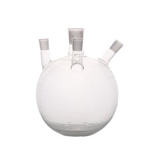 Tùy chỉnh chất lượng cao Ba cổ <span class=keywords><strong>Flask</strong></span> 20L 3 cổ <span class=keywords><strong>Flask</strong></span> 3 cổ tròn dưới <span class=keywords><strong>Flask</strong></span> cho phòng thí nghiệm - Product Image 2