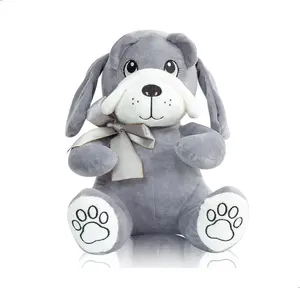 Animal en peluche pour chien Boxer, jouet de câlin pour chiot en peluche douce, les grands cadeaux pour les enfants