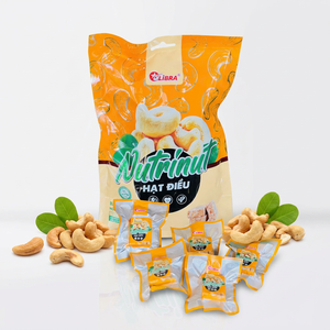 195g Nutrinut Biscuits croustillants aux noix de cajou en sachet, faibles en glucides, collation de bureau pour des après-midi productifs - Fournisseur OEM usine Vietnam - Product Image 1