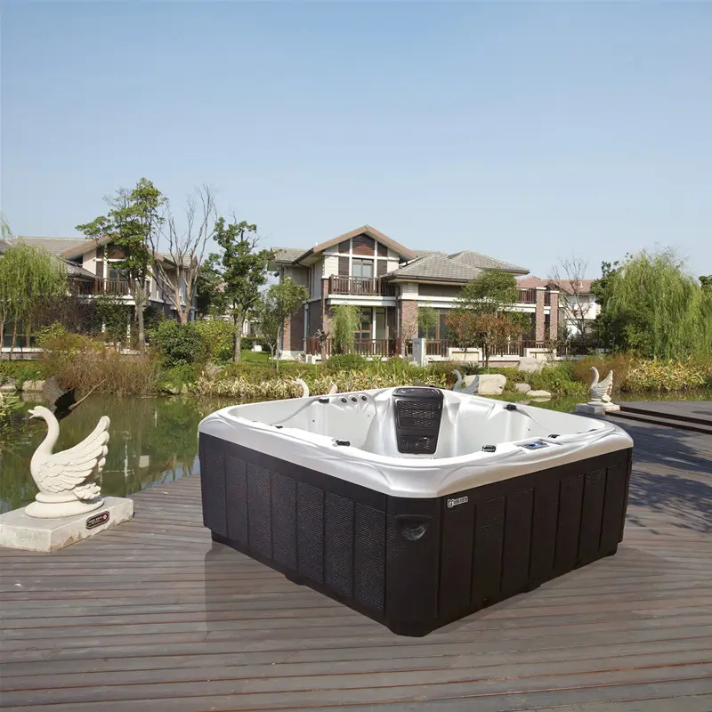 2023 Top sales outdoor Luxurious Functional outdoor whirlpool spa BG-8895B Massage with Balboa Outdoor