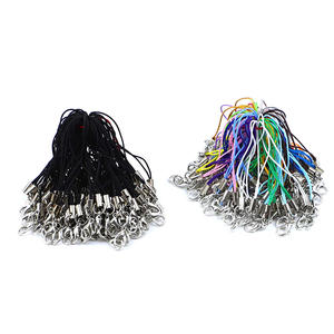 Accessoires de lanière mobile Corde mobile Fermoir de homard Crochet Pendentif Sling Fait à la main Cadeau de bricolage Matériel d'artisanat d'art Petit porte-clés - Product Image 1