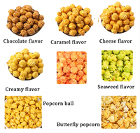 Machine à pop-corn automatique au gaz/électrique au goût de caramel de Offre Spéciale capacité machine à pop-corn originale