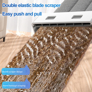 Portable Hands Free Self Squeeze Cleanroom Swifter Flat Mop <b>Floor</b> Dust Cleaning Mop with Microfiber Mop - Product Image 2