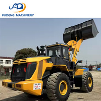 Chargeuse sur pneus d'occasion économique haute puissance 870H/966H, godet de 4,2 m, capacité nominale de 7 tonnes, moteur CAT966h, pompe hydraulique, roulement