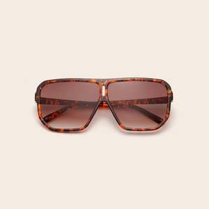 Nouvelles Lunettes de Soleil Carrées Surdimensionnées pour Femmes 2019, Monture Large, Verres Océan, Vente en Gros à Prix Abordable - Product Image 3