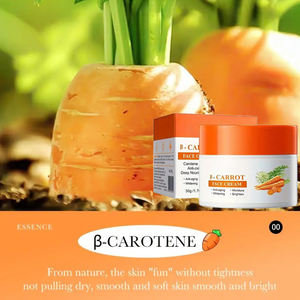 Crème pour le visage à la carotte Blanchissante de la nature Lisse Améliore les rides Marque personnalisée Nourrissante Beauté Fille Collection de soins de la peau - Product Image 6