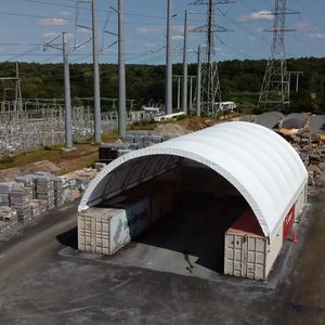 Auvent/Tente/Abri contre la pluie économique résistant aux intempéries pour les stands extérieurs, le stationnement des véhicules et le stockage général de marchandises - Product Image 3