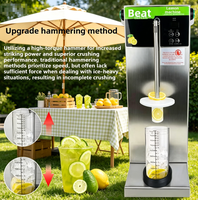 Presse-agrumes électrique commercial LEDE en acier inoxydable, broyeur de citrons entièrement automatique pour salon de thé