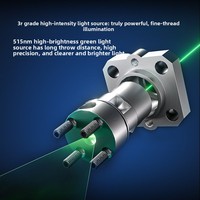 Niveau laser vert haute précision infrarouge 4D 360 degrés Dongcheng Industrial DIY, 5 faisceaux verts FF06-41E2, double électro-plastique