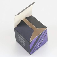 Cajas de Embalaje para Productos Cosméticos para el Cuidado de la Piel, Personalizadas al por Mayor, con Laminado Brillante, Caja para Crema de Ojos, para Regalos y Manualidades