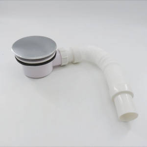 Scarico doccia, vassoio doccia in ABS cromato da 90mm sifone scarico per la prevenzione degli odori sottile, scarico laterale P Trap - Product Image 6