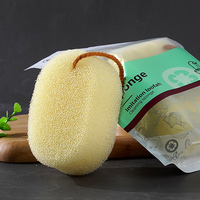 13*9*5cm en vrac bain filtre luffa éponge essuyage salle de bain produits frotter le bain et la boue pour exfolier profondément filtre éponge