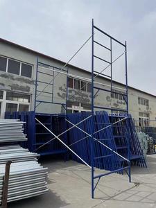 Chất lượng cao Q235 mạ kẽm h-khung Thang giàn giáo hệ thống phong cách thiết kế hiện đại cho xây dựng xây dựng - Product Image 6