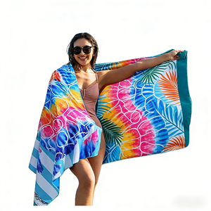 Extra Large Printed <b>Microfiber</b> <b>Beach</b> <b>Towel</b> Super Absorbent Quick-Dry Eco-Friendly Lightweight - Product Image 3