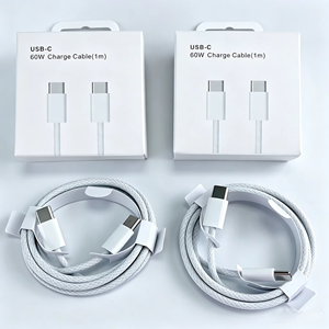 1M 60W Braided Type‑C to Type‑C Fast Charging <b>Cable</b> High Speed <b>USB</b>‑C to <b>USB</b>‑C Universal Charging Cord for iPhone 15 16 17 Mobile - Product Image 6