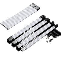 ชุดต่อสายเคเบิล PSU แบบแขนยาวสีขาว18AWG 24Pin atx/ 8 (4 + 4) epps/ Dual 8 (6 + 2) หวีพิน PCIe สำหรับการใช้งานทางอิเล็กทรอนิกส์ - Product Image 3