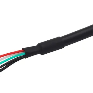 Rollo de Cable USB de cobre, 26AWG, 28AWG, 24AWG, 2C, 5C, 4 núcleos, venta al por mayor de fábrica