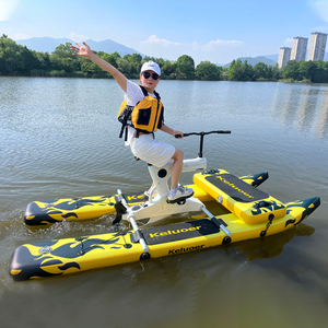 Equipo de Deportes Acuáticos Más Popular del 2025, Bicicleta Acuática de Nuevo Estilo, Botes a Pedal, Bicicleta Flotante - Product Image 4
