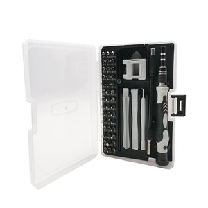 Kit de Destornilladores Eléctricos de Precisión <span class=keywords><strong>52</strong></span> en 1 con Puntas Magnéticas, Herramienta de Reparación Inalámbrica con LED para Cámara, PC, iPhone, Reloj - Product Image 1