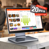 Fabricante Confiable de Hardware para Puntos de Venta, Terminal de Punto de Venta de 15.6 Pulgadas Ultra Delgado, Solo 10 mm de Grosor, Precio Competitivo, Sistema POS Android