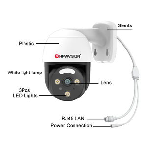 Mới đến không thấm nước 4k 8MP HD xmycam 2 chiều bằng giọng nói RJ45 thông minh phát hiện chuyển động 4CH POE NVR máy ảnh Kit PTZ IP CCTV Hệ thống <span class=keywords><strong>camera</strong></span> - Product Image 4