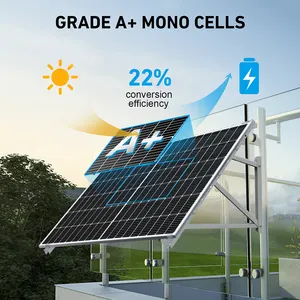 DOKIO Kit de centrales solaires pour balcon 800W 800W Kit complet solaire pour la maison Stock EU US