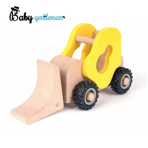 2023 सबसे लोकप्रिय शैक्षिक निर्माण वाहन खिलौना लकड़ी के ट्रक खिलौने - Product Image 6
