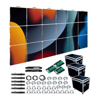 Écran d'affichage LED extérieur imperméable à l'eau 5x3m Mur vidéo LED Location Dj Stage Écran LED extérieur pour concert