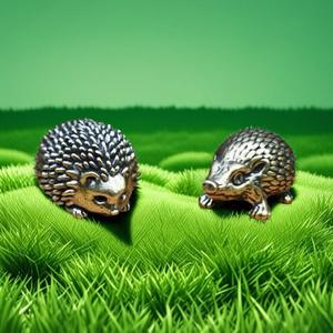 批发纯铜小刺猬迷你创意复古茶宠物仿古青铜手工雕刻工艺礼品摆件 - Product Image 1