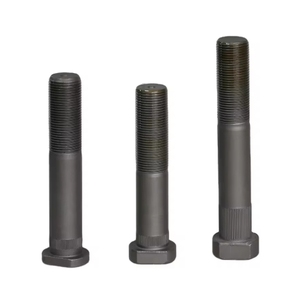 Ensemble boulon et écrou de moyeu de roue de classe 10.9, <span class=keywords><strong>goujon</strong></span> de roue haute résistance avec écrou pour camion lourd - Product Image 5