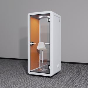 Cabina Acústica Insonorizada para Trabajo Individual, Privacidad en la Oficina, Cabina Telefónica, Sala de Reuniones Modular Flexible y Móvil - Product Image 3