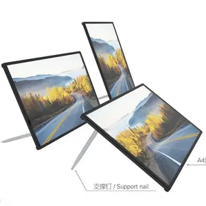 A3 table-top billboard panel display LED light box for LED illuminated poster holder