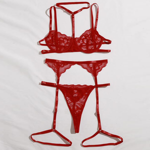 Комплект эротического женского нижнего белья, 3 шт. - Product Image 5