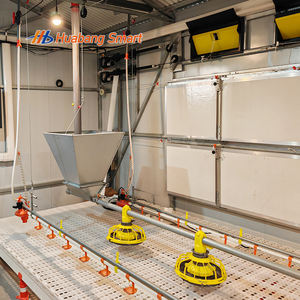 Кормушка пластиковая для кур, система кормления птицы, кормушки для бройлеров, оборудование для кормления домашней птицы - Product Image 5