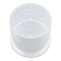 Conteneur alimentaire en PP de 900 ml avec couvercle transparent/blanc, design moderne, pour repas à emporter, stockage de produits de charcuterie, compatible micro-ondes, anti-fuite, sans BPA, recyclable