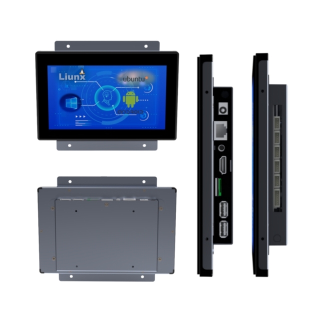 7 Inch Capacitive Touchscreen Industrial Monitor Open Frame Android Panel PC with 8GB Memory and Linux Operating System