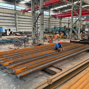 Estructura de Acero en Forma de H, Marcos de Acero Q235/Q345 para Arquitectura <span class=keywords><strong>con</strong></span> Soldadura/Corte/Doblado/Punzonado, Estándar ASTM - Product Image 5