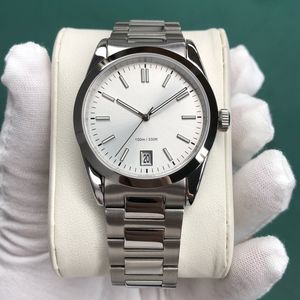 Correa de Reloj de Lujo para Mujer, de Acero Inoxidable, con Tres Cuentas, Cierre Desplegable Azul, Hebilla Sólida, Tamaño 20mm, Transpirable, OEM - Product Image 5