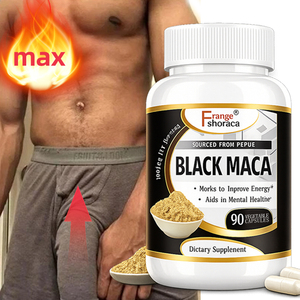 Suplemento de Raíz de Maca Negra con Logotipo Personalizado para Hombres, Mejora la Energía, Maca Negra 90, Cápsulas para la Vitalidad Masculina, Pastillas para Agrandar el Pene - Product Image 1