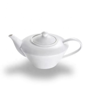 Tetera <span class=keywords><strong>de</strong></span> Porcelana con Tapa, Diseño Moderno y Minimalista, Color Blanco Puro, Apta para Lavavajillas, Reciclable y Ecológica, con Logotipo Personalizado - Product Image 5