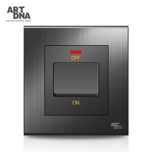 ARTDNA Design Especial Comutado Power Outlet Dois <span class=keywords><strong>Gang</strong></span> One <span class=keywords><strong>Way</strong></span> Interruptor De Parede - Product Image 4