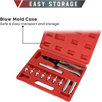 Kit de réparation de moteur de voiture avec 11 outils d'assemblage de joints d'huile, pinces pour joints d'huile, outils de démontage de tige de soupape