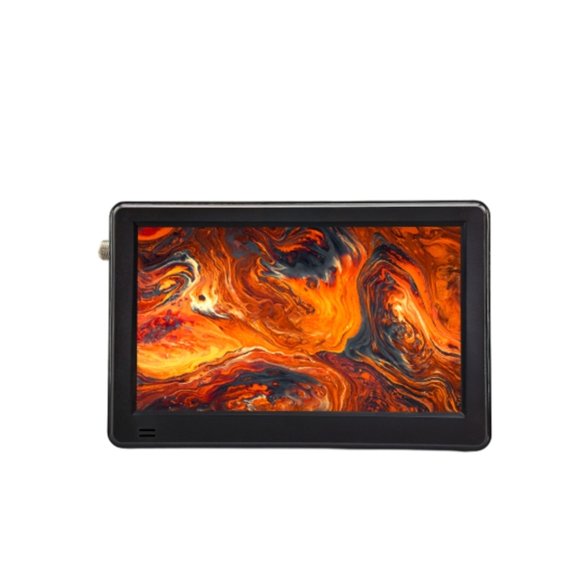 6 Inch Portable Digital TV Player with FM Radio DVB-T2/ ATSC/ ISDB Mini Digital TV