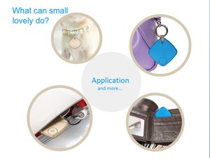 Chất Lượng Cao Thông Minh Finder Không Dây Bluetooth GPS <span class=keywords><strong>Tracker</strong></span> Chống Mất Mini GPS Vị Trí Kid Pet Wallet Key Finder - Product Image 5