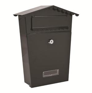 Mailbox Wall Mount Galvanized Steel Mailbox with Keys for Outdoor Modern Design Large Drop Box Post mount Mailbox
