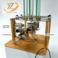 Machine à plier et à coller automatique pour l'emballage de petites boîtes et de cartons, haute productivité, 220V, garantie 1 an